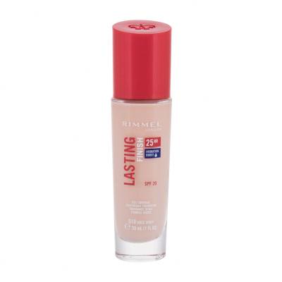 Rimmel London Lasting Finish 25H SPF20 Fond de ten pentru femei 30 ml Nuanţă 010 Rose Ivory