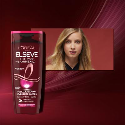 L&#039;Oréal Paris Elseve Full Resist Aminexil Strengthening Shampoo Șampon pentru femei 250 ml