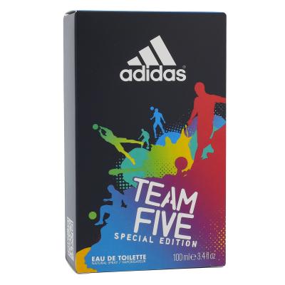 Adidas Team Five Apă de toaletă pentru bărbați 100 ml Cutie cu defect