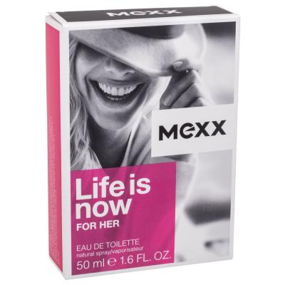 Mexx Life Is Now For Her Apă de toaletă pentru femei 50 ml