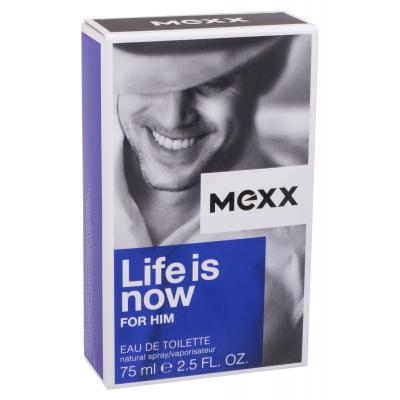 Mexx Life Is Now For Him Apă de toaletă pentru bărbați 75 ml