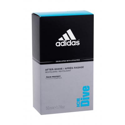 Adidas Ice Dive Aftershave loțiune pentru bărbați 50 ml