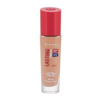 Rimmel London Lasting Finish 25H SPF20 Fond de ten pentru femei 30 ml Nuanţă 300 Sand