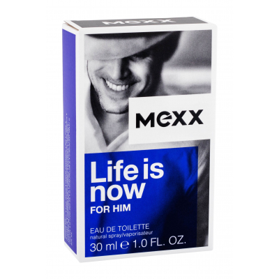 Mexx Life Is Now For Him Apă de toaletă pentru bărbați 30 ml