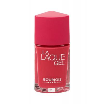 BOURJOIS Paris La Laque Gel Lac de unghii pentru femei 10 ml Nuanţă 4 Flambant Rose
