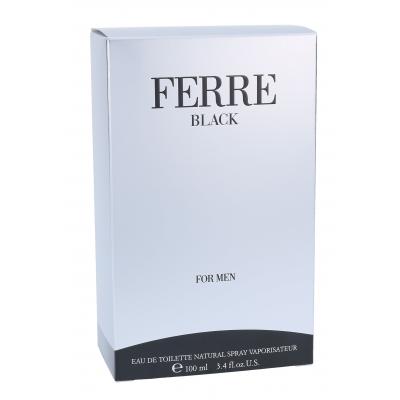 Gianfranco Ferré Ferre Black Apă de toaletă pentru bărbați 100 ml