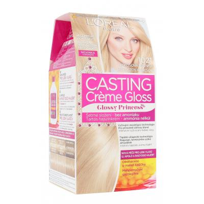 L&#039;Oréal Paris Casting Creme Gloss Glossy Princess Vopsea de păr pentru femei 48 ml Nuanţă 1021 Coconut Baby