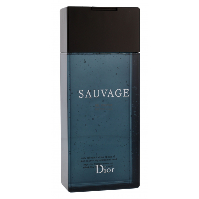 Christian Dior Sauvage Gel de duș pentru bărbați 200 ml