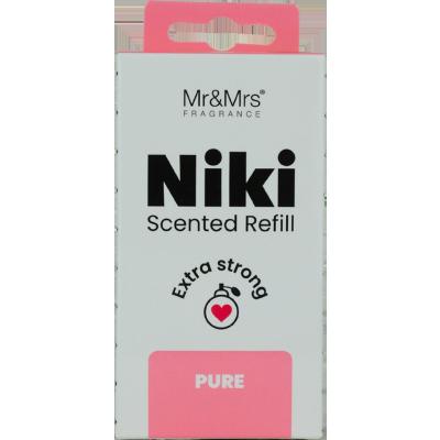 Mr&amp;Mrs Fragrance Niki Refill Pure Parfumuri de mașină Rezerva 1 buc