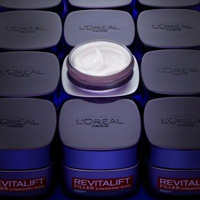 L&#039;Oréal Paris Revitalift Filler HA Cremă de noapte pentru femei 50 ml