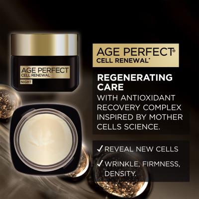 L&#039;Oréal Paris Age Perfect Cell Renew Regenerating Night Cream Cremă de noapte pentru femei 50 ml