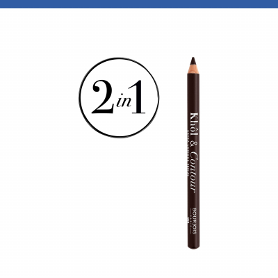 BOURJOIS Paris Khol &amp; Contour Creion de ochi pentru femei 1,2 g Nuanţă 004 Brun-dépendante