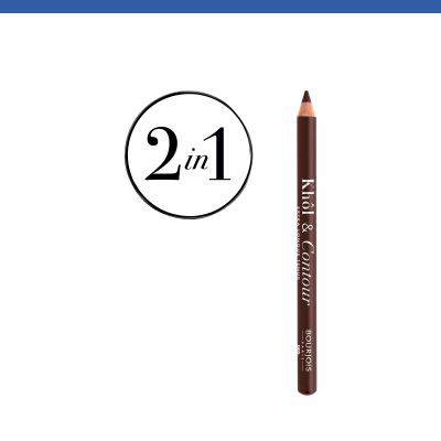 BOURJOIS Paris Khol &amp; Contour Creion de ochi pentru femei 1,2 g Nuanţă 005 Choco-lacté