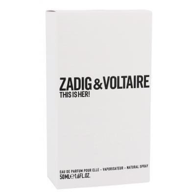 Zadig &amp; Voltaire This is Her! Apă de parfum pentru femei 50 ml