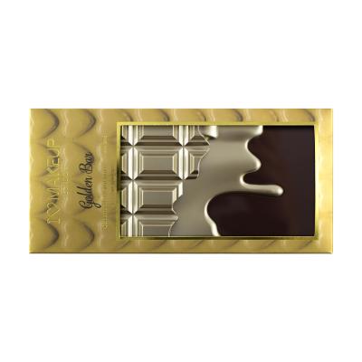I Heart Revolution Chocolate Eyeshadow Palette Fard de pleoape pentru femei 22 g Nuanţă Golden Bar