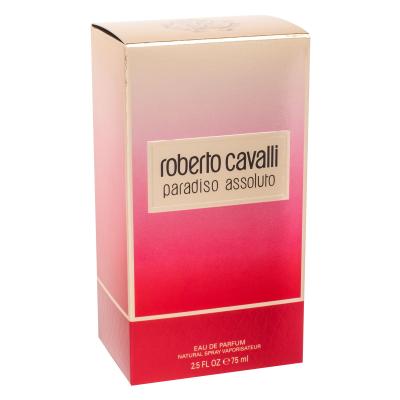 Roberto Cavalli Paradiso Assoluto Apă de parfum pentru femei 75 ml Cutie cu defect