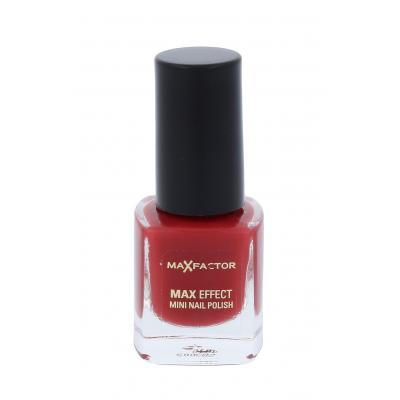 Max Factor Max Effect Mini Lac de unghii pentru femei 4,5 ml Nuanţă 62 Lady Scarlet