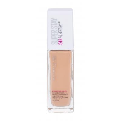 Maybelline Super Stay 24h Full Coverage Fond de ten pentru femei 30 ml Nuanţă 40 Fawn