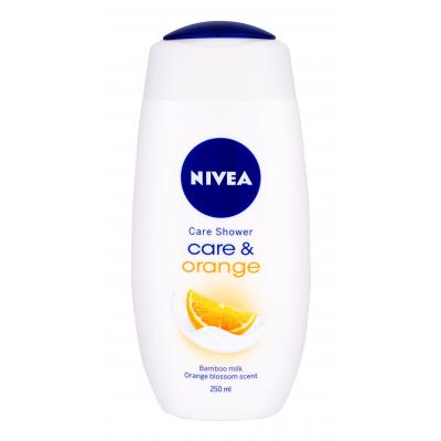 Nivea Care & Orange Gel de duș pentru femei 250 ml