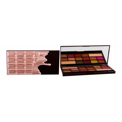 I Heart Revolution Chocolate Eyeshadow Palette Fard de pleoape pentru femei 21,96 g Nuanţă Rose Gold