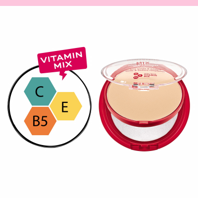 BOURJOIS Paris Healthy Mix Anti-Fatigue Pudră pentru femei 11 g Nuanţă 01 Vanilla