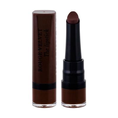 BOURJOIS Paris Rouge Velvet The Lipstick Ruj de buze pentru femei 2,4 g Nuanţă 25 Maca´brown