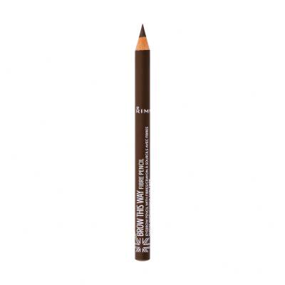 Rimmel London Brow This Way Fibre Pencil Creion pentru femei 1,08 g Nuanţă 002 Medium