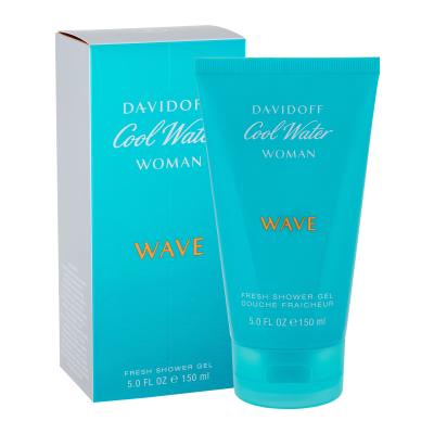 Davidoff Cool Water Wave Woman Gel de duș pentru femei 150 ml