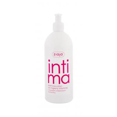 Ziaja Intimate Creamy Wash With Lactic Acid Igiena intimă pentru femei 500 ml