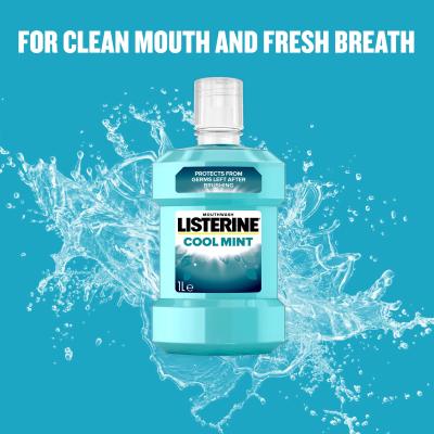 Listerine Cool Mint Mouthwash Apă de gură 1000 ml