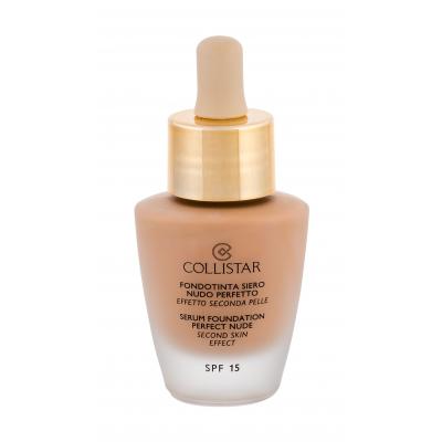 Collistar Serum Foundation Perfect Nude SPF15 Fond de ten pentru femei 30 ml Nuanţă 4 Sand