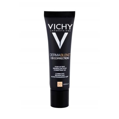 Vichy Dermablend™ 3D Antiwrinkle & Firming Day Cream SPF25 Fond de ten pentru femei 30 ml Nuanţă 20 Vanilla