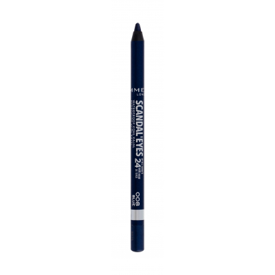 Rimmel London Scandaleyes Kajal 24HR Creion de ochi pentru femei 1,3 g Nuanţă 008 Blue