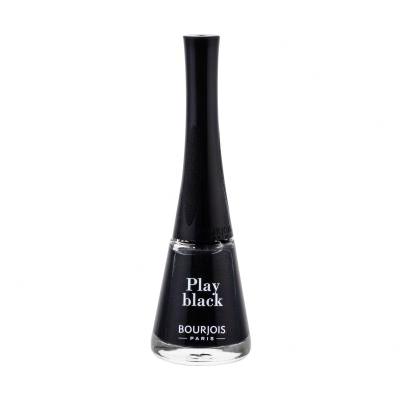 BOURJOIS Paris 1 Second Lac de unghii pentru femei 9 ml Nuanţă 06 Play Black