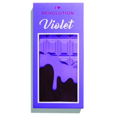 I Heart Revolution Chocolate Eyeshadow Palette Fard de pleoape pentru femei 20,2 g Nuanţă Violet