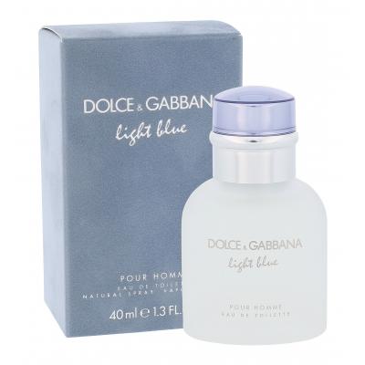 Dolce&Gabbana Light Blue Pour Homme Apă de toaletă pentru bărbați 40 ml
