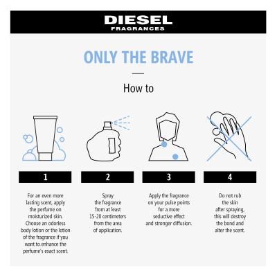 Diesel Only The Brave Apă de toaletă pentru bărbați 50 ml