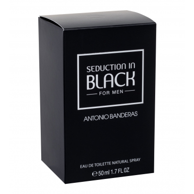 Antonio Banderas Seduction in Black Apă de toaletă pentru bărbați 50 ml