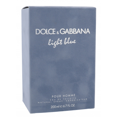 Dolce&amp;Gabbana Light Blue Pour Homme Apă de toaletă pentru bărbați 200 ml