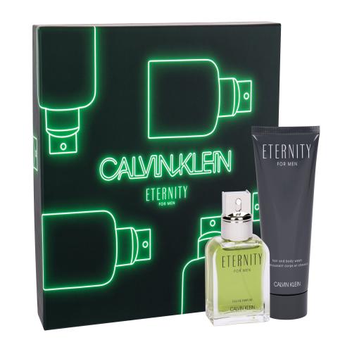 Calvin Klein Eternity For Men set cadou Apa de parfum 50 ml + gel de dus 100 ml pentru bărbați