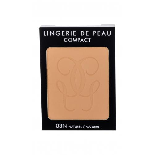 Guerlain Lingerie De Peau Compact Mat Alive SPF15 8,5 g pudră tester pentru femei 03N Natural