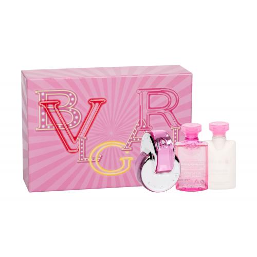 Bvlgari Omnia Pink Sapphire set cadou apa de toaleta 40 ml + lotiune de corp 40 ml + gel de dus 40 ml pentru femei