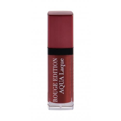 BOURJOIS Paris Rouge Edition Aqua Laque 7,7 ml ruj de buze pentru femei 03 Brun´Croyable