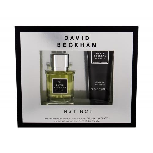 David Beckham Instinct set cadou EDT 30 ml + Gel de dus 75 ml pentru bărbați