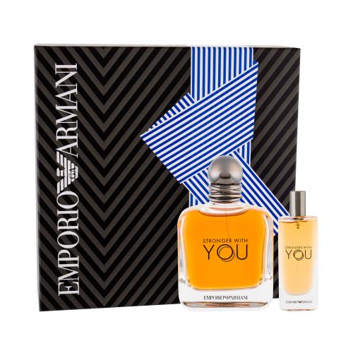 Giorgio Armani Emporio Armani Stronger With You set cadou apa de toaleta 50 ml + apa de toaleta 15 ml pentru bărbați