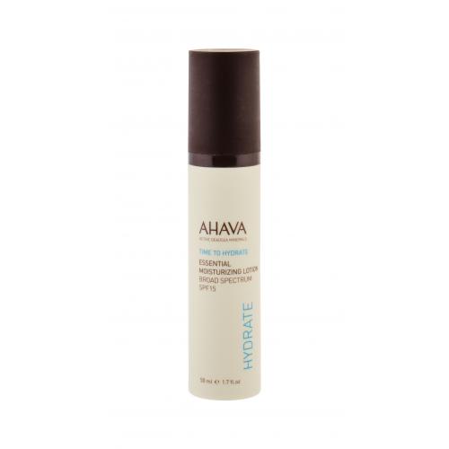 AHAVA Essentials Time To Hydrate SPF15 50 ml loțiuni și ape termale pentru femei Natural