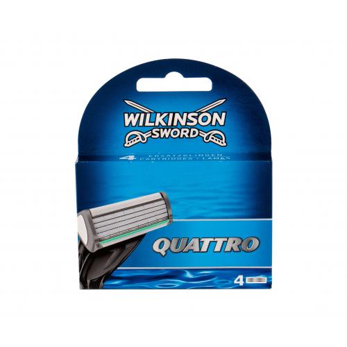 Wilkinson Sword Quattro 4 buc rezerve lame pentru bărbați