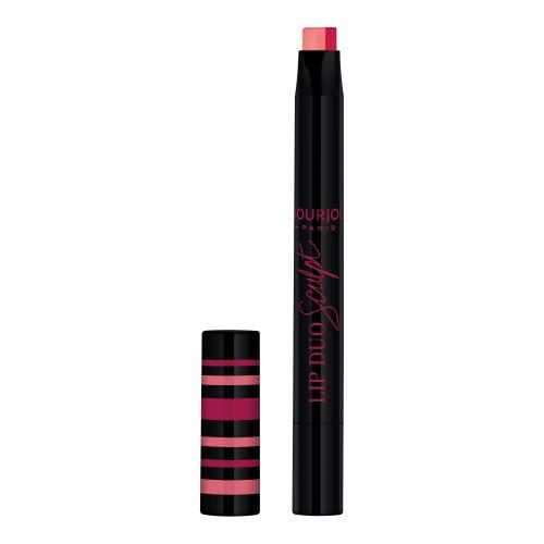 BOURJOIS Paris Lip Duo Sculpt 0,5 g ruj de buze pentru femei 03 Grenade-In