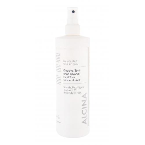 ALCINA Facial Tonic Without Alcohol 500 ml loțiuni și ape termale pentru femei