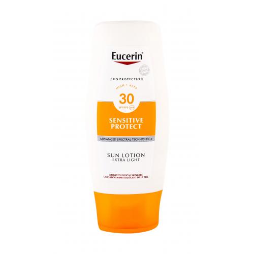 Eucerin Sun Sensitive Protect Sun Lotion SPF30 150 ml protecție solară pentru corp unisex Rezistent la apă